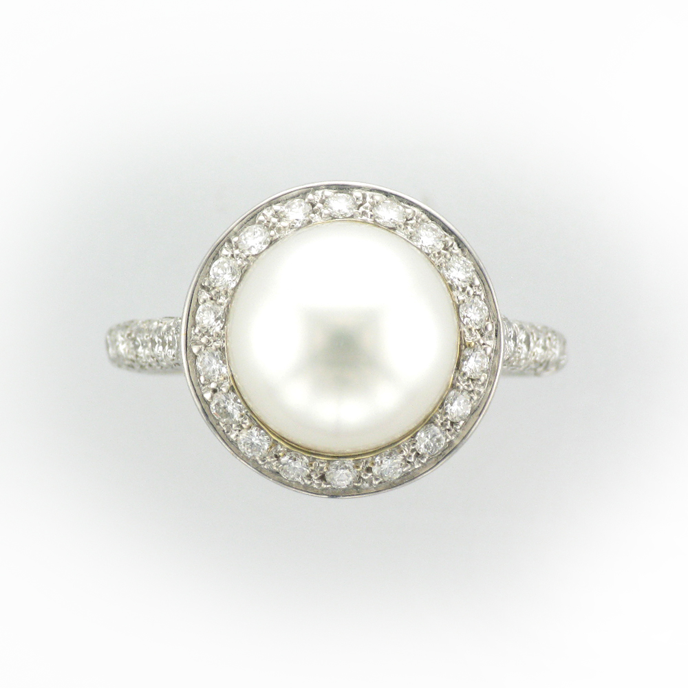 9.5 Millimeter Pearl Ring