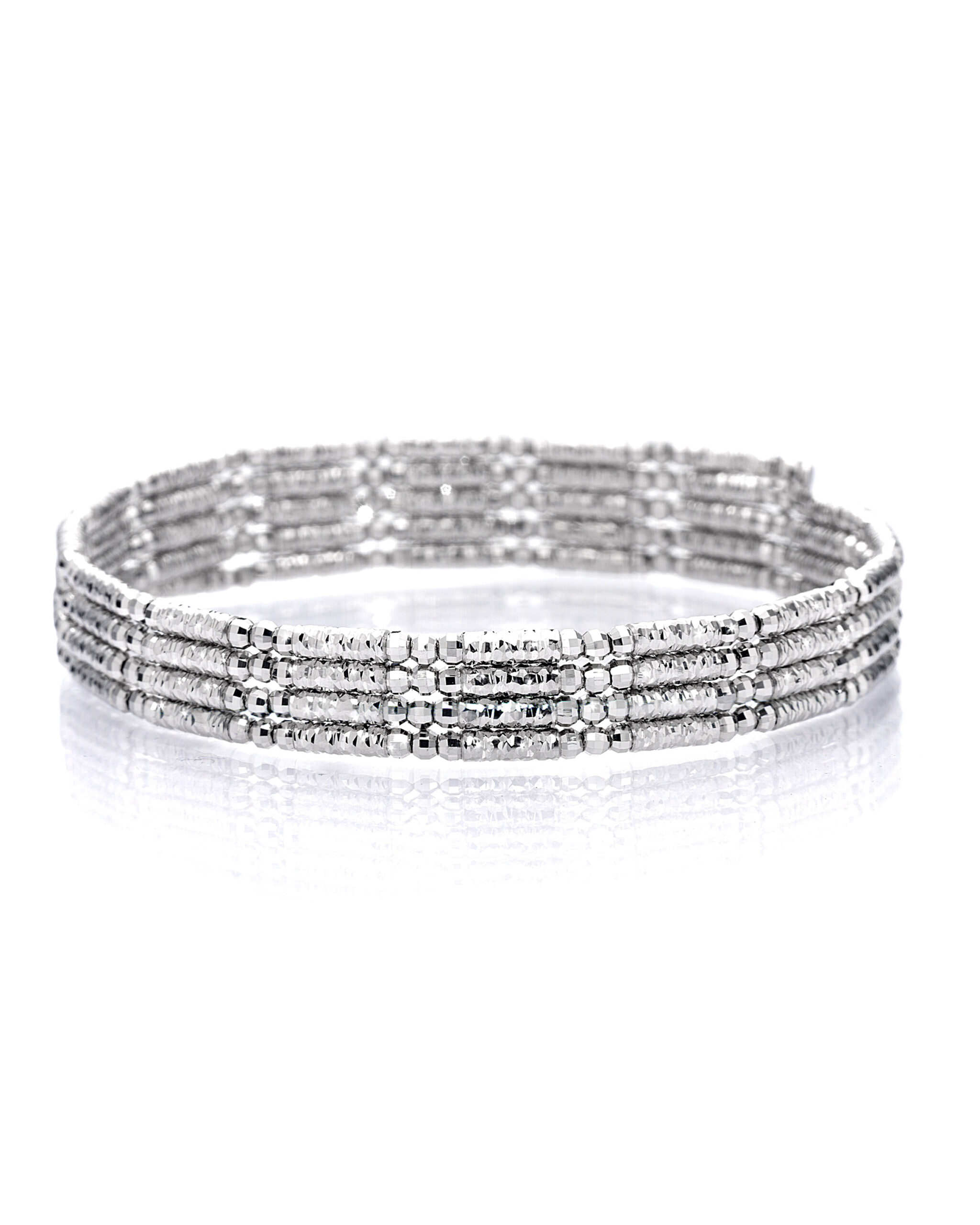 Luna Platinum Convertible Bracelet/Necklace